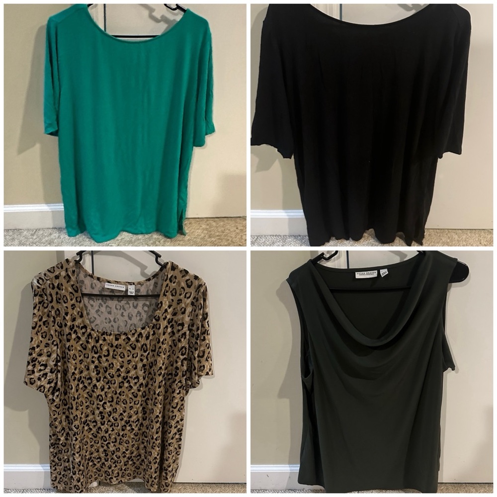 Susan Graver Elegant Women's Tops Collection